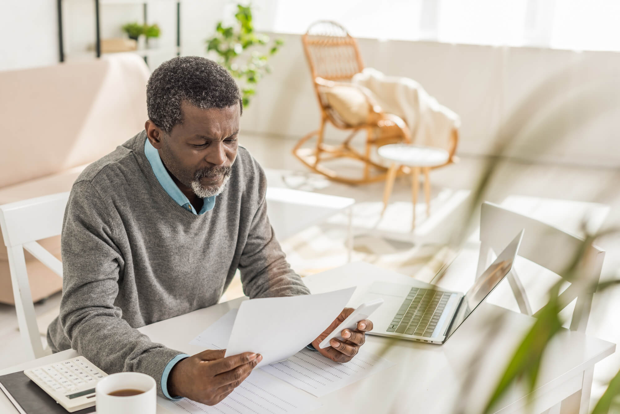 an old man needing Payday Loan Debt Consolidation