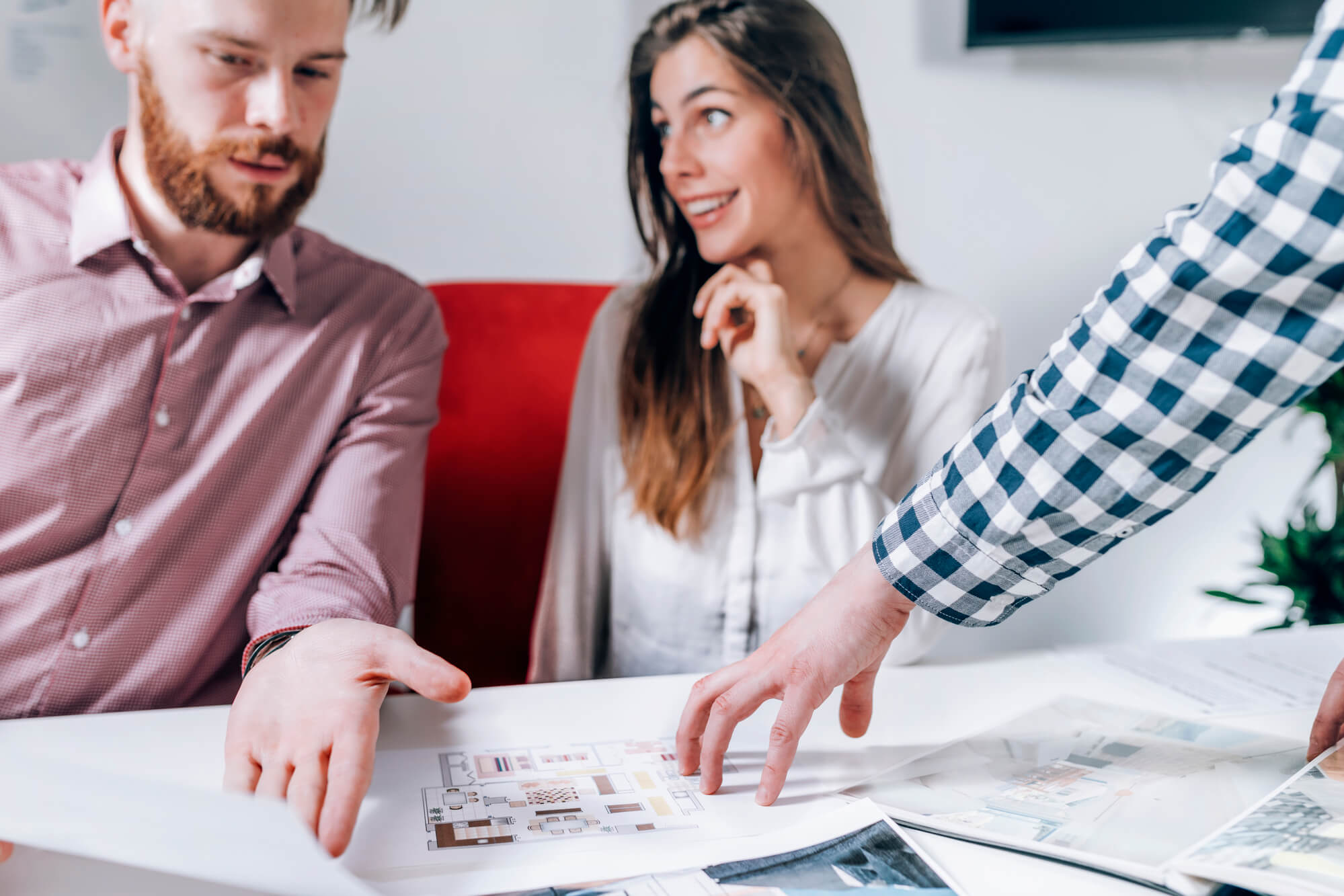 a couple needing to attend a First Time Homebuyer Workshop